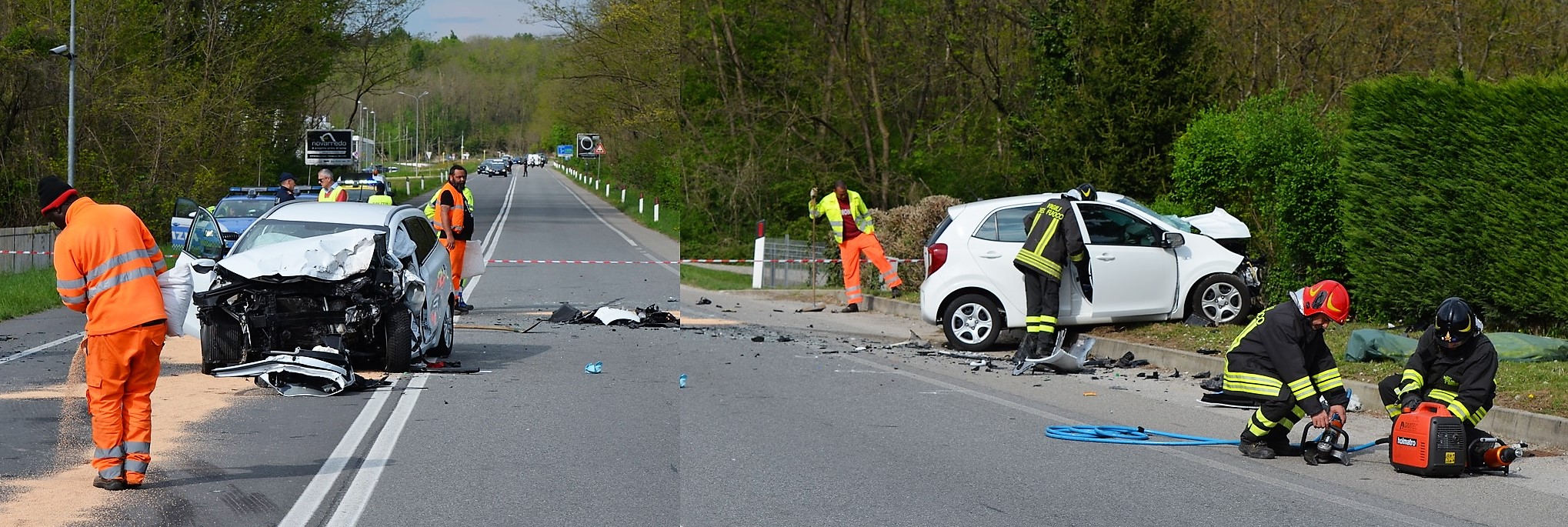 PARUZZARO – Tragico frontale, due morti