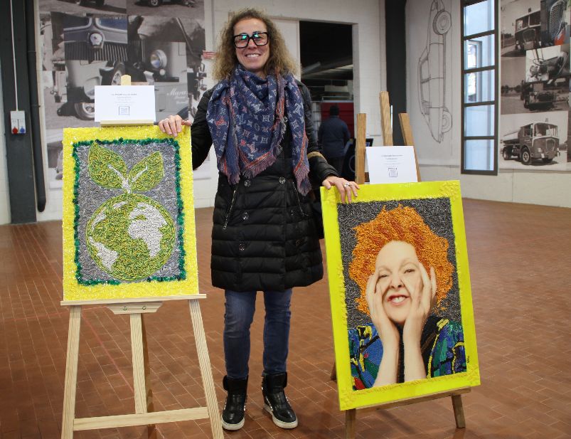 ARTE – CULTURA – AMBIENTE – La modernissima idea della pittrice vercellese Viviana Inselvini