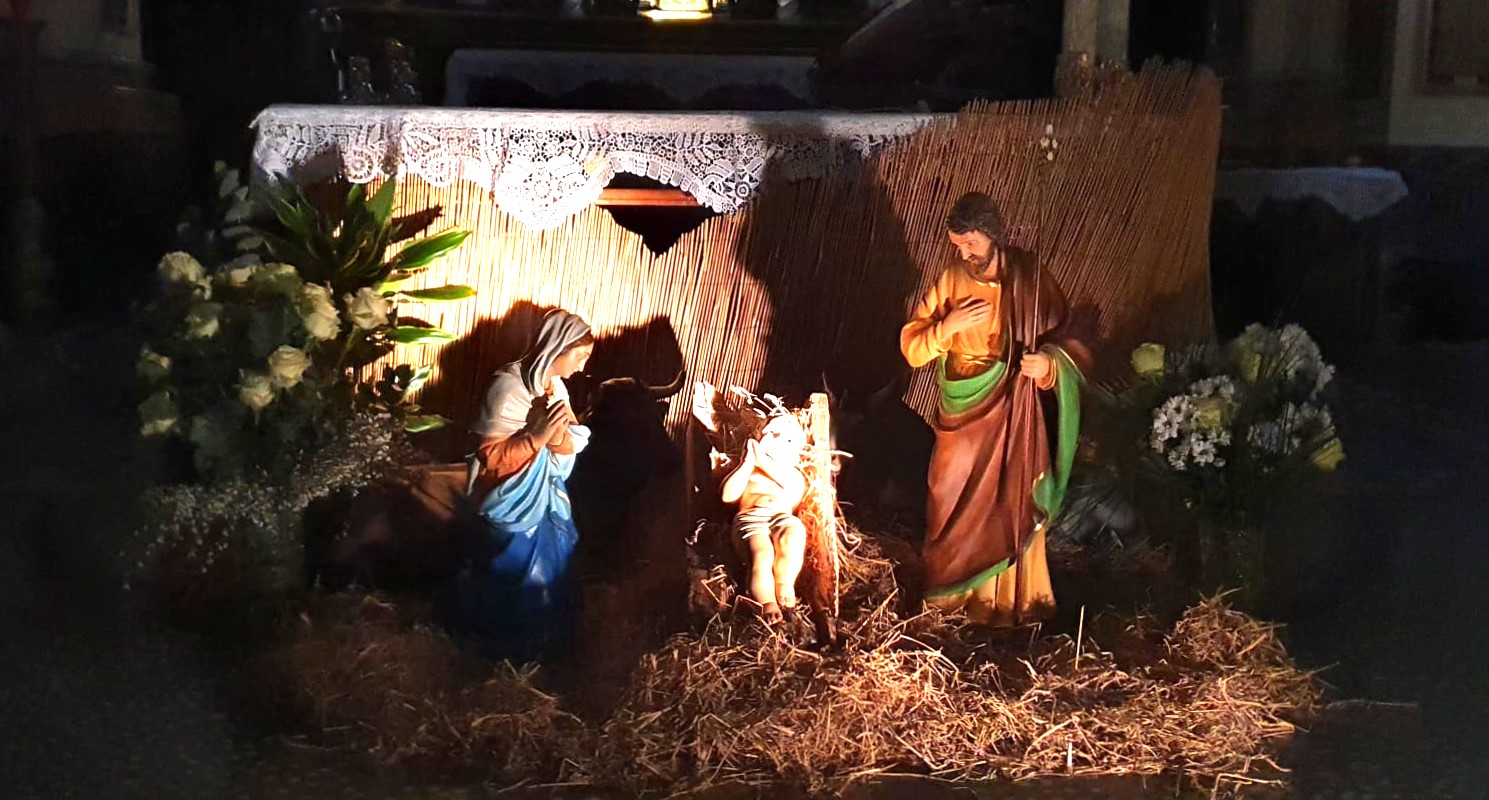 TRINO – La S.Messa della Notte di Natale, momento che ha unito la comunità