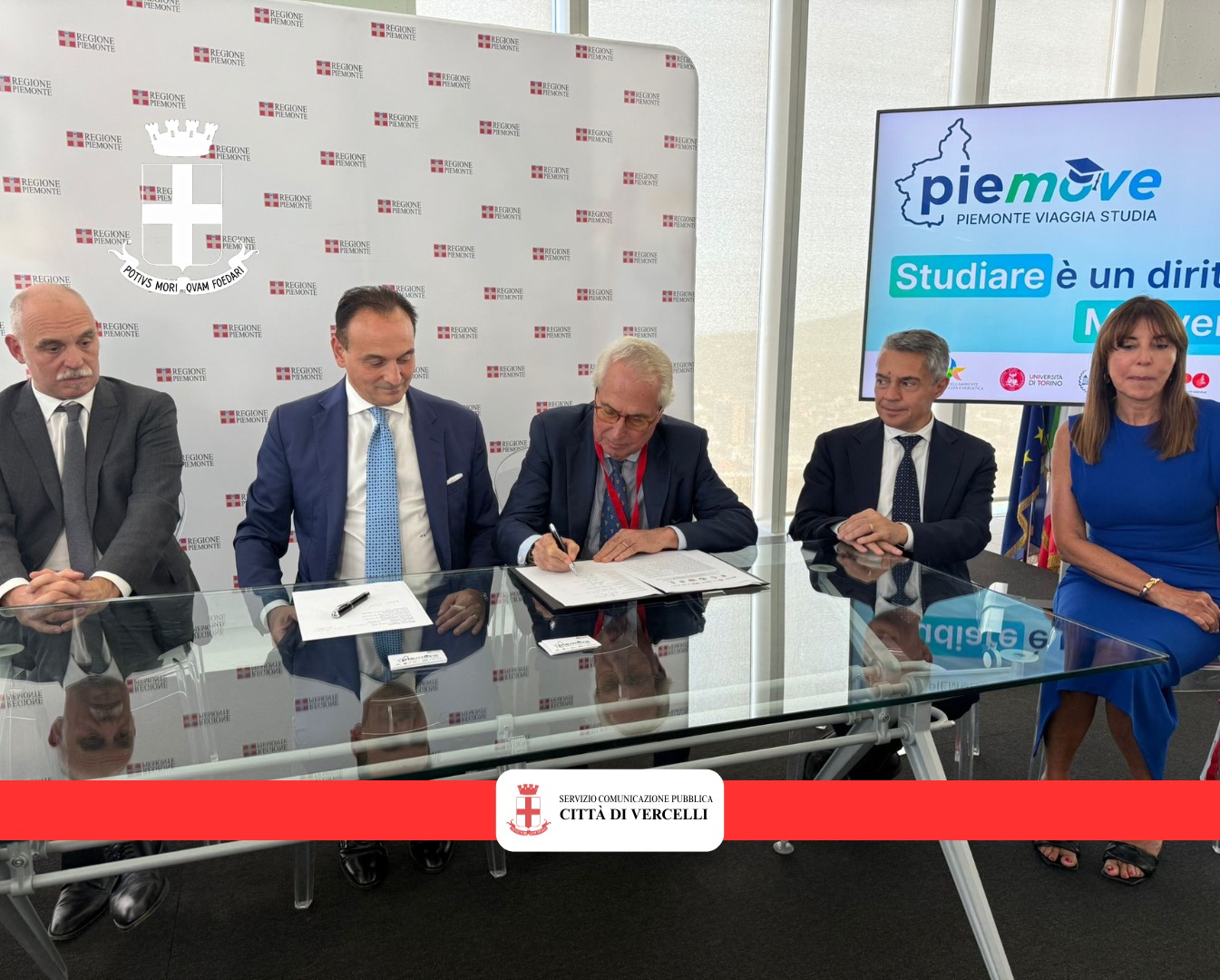 VERCELLI – Il Comune aderisce al progetto “Piemove – Piemonte Viaggia Studia”